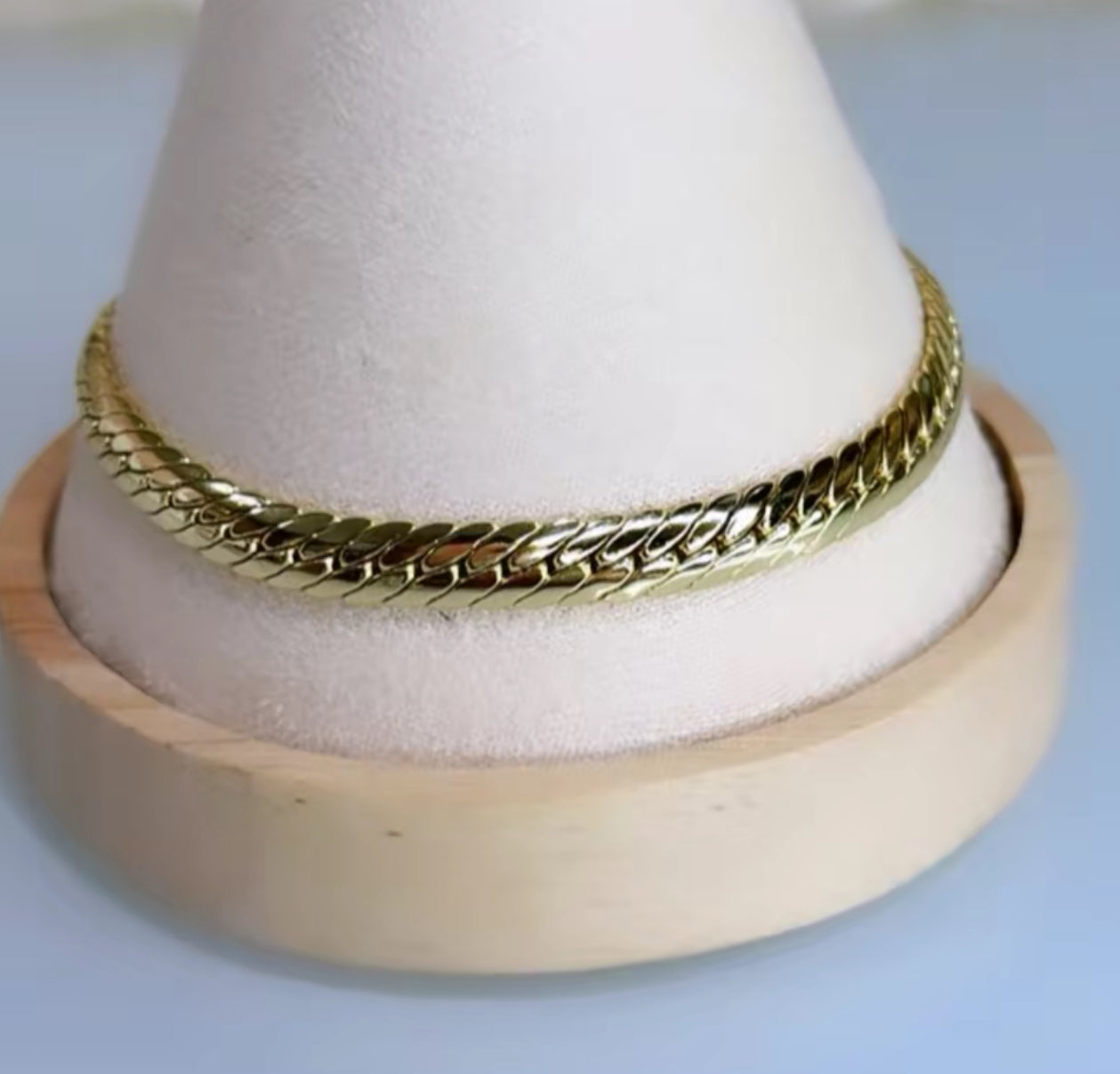 Pulsera espejo 6mm 8 inch