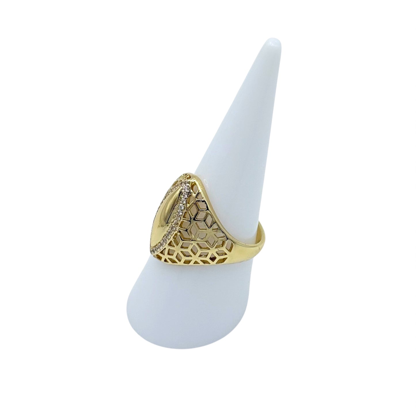 Anillo Espejo Ovalado