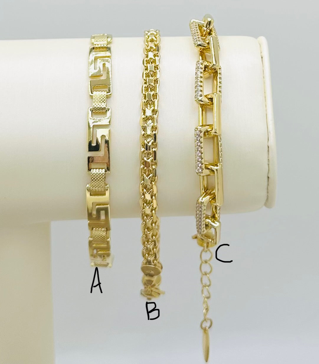 Pulseras espejo ajustable 7 and 8