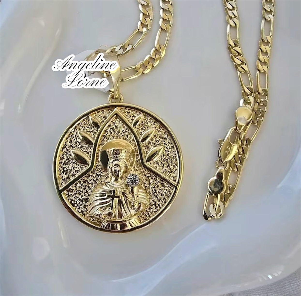 Virgen de Caridad cobre 5mm