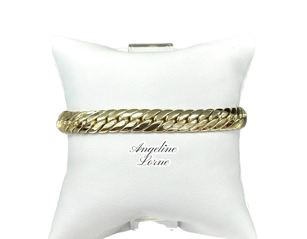 Pulseras espejo 8mm size 8 inch