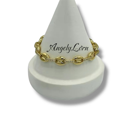 Bracelet GG Zircon For Women Elegant Design