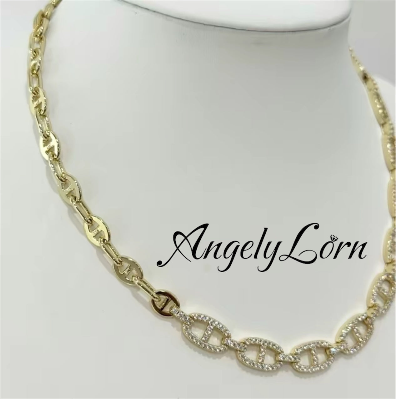 Necklace 18Inch Pepper Clip zircon For Women Elegant Design
