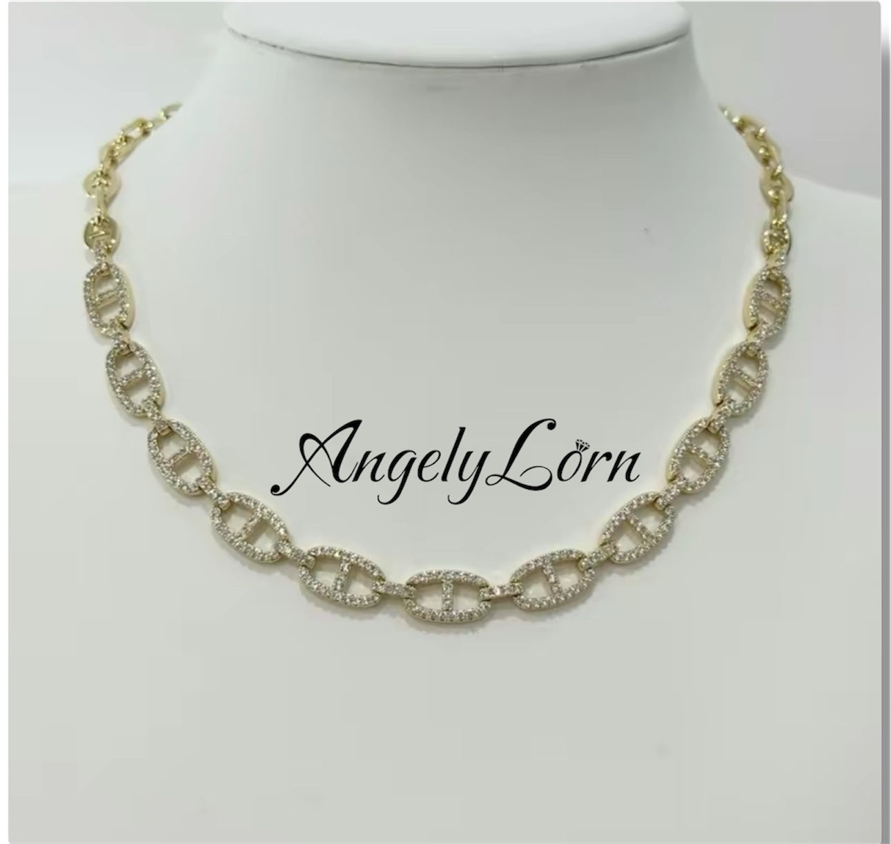 Necklace 18Inch Pepper Clip zircon For Women Elegant Design