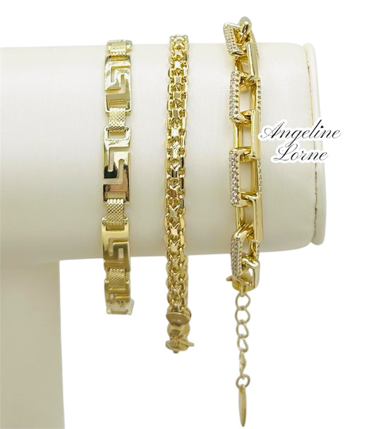 Pulseras espejo ajustable 7 and 8