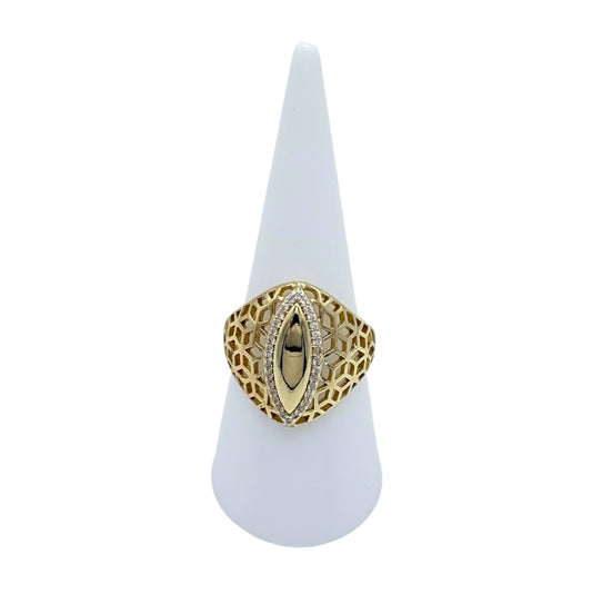 Anillo Espejo Ovalado