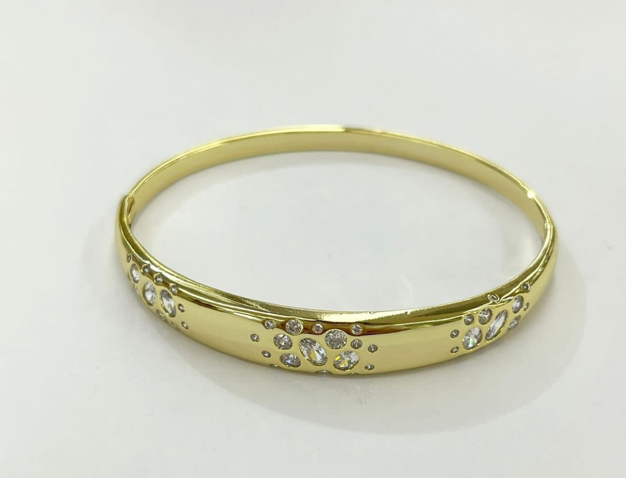 Bangle different estilos 14k Oro Laminated High Quality Elegant Design