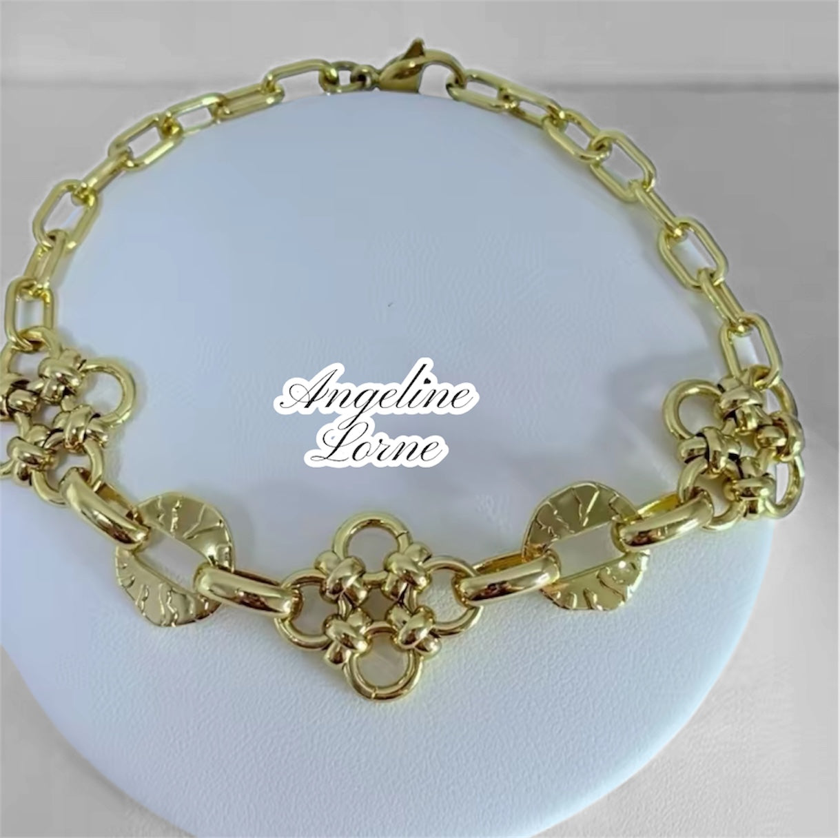 Pulseras diferentes Estilos Laminado 14k baño Oro Real Uso Diario