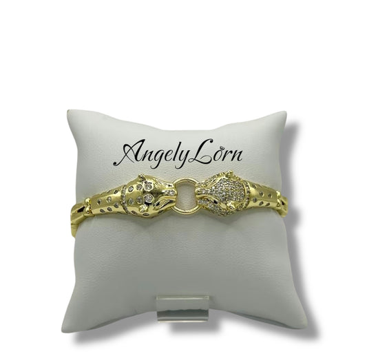 14k Laminated High Quality For Everyday Use, Bracelet Cristal For Women Elegant Design