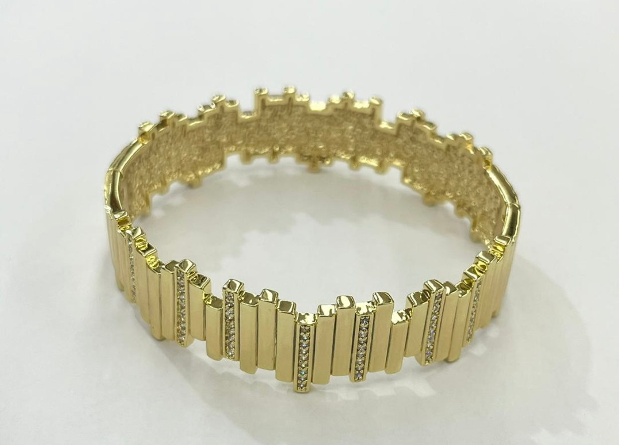 Bangle different estilos 14k Oro Laminated High Quality Elegant Design