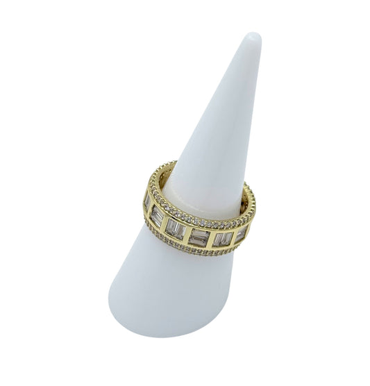 Anillo Baguette cristal
