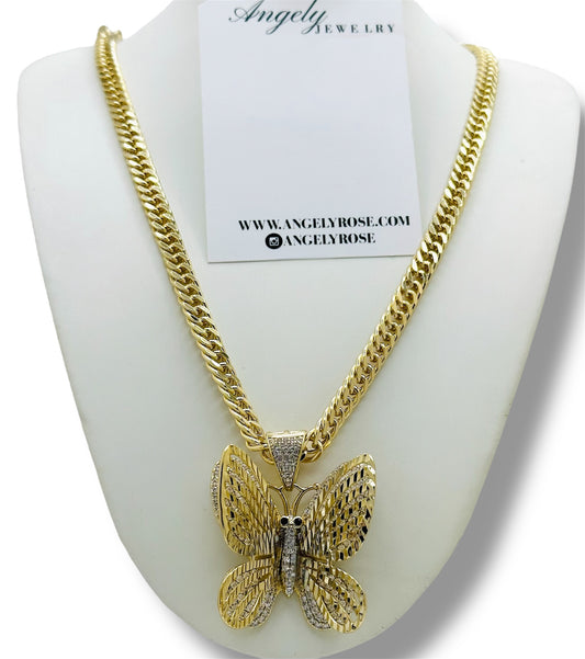 Mariposa Cadena cubana 24inch