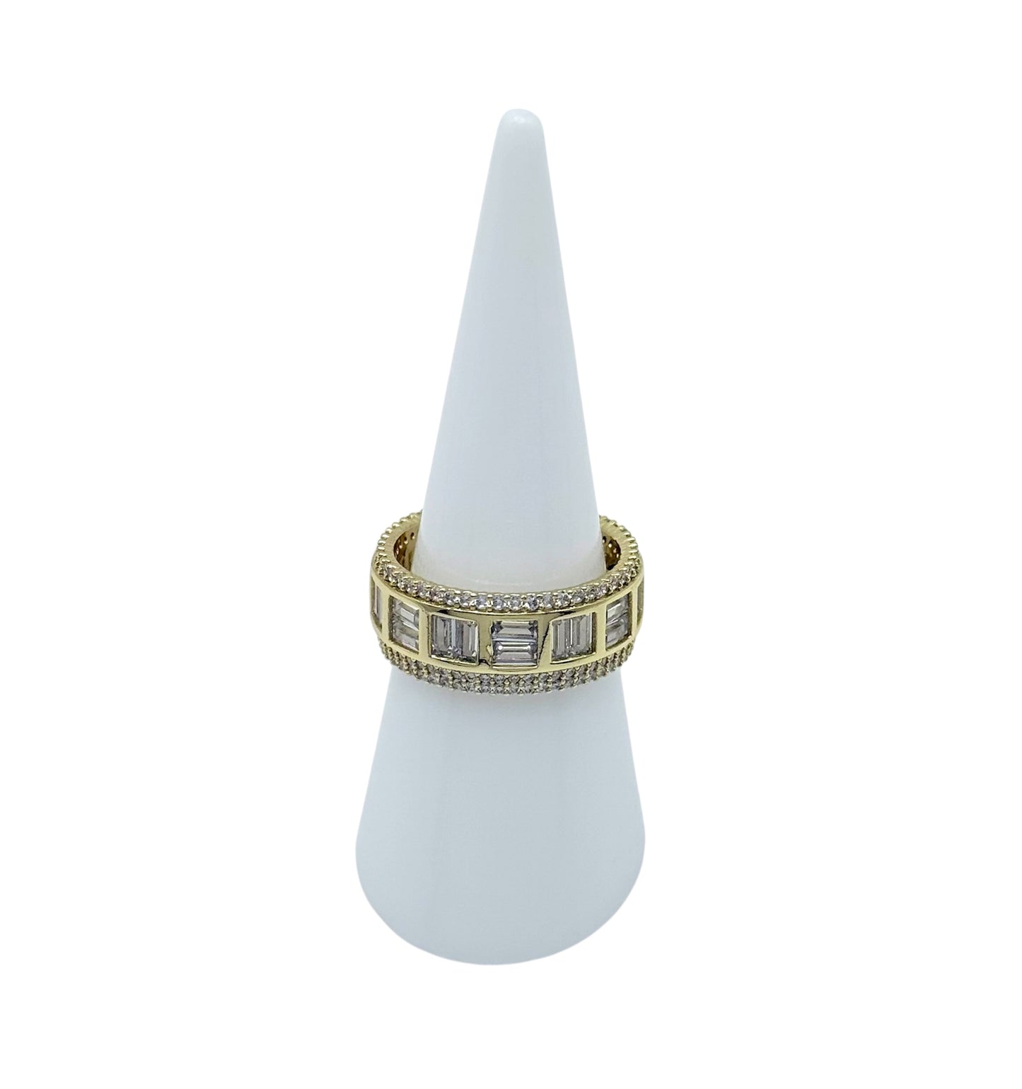 Anillo Baguette cristal