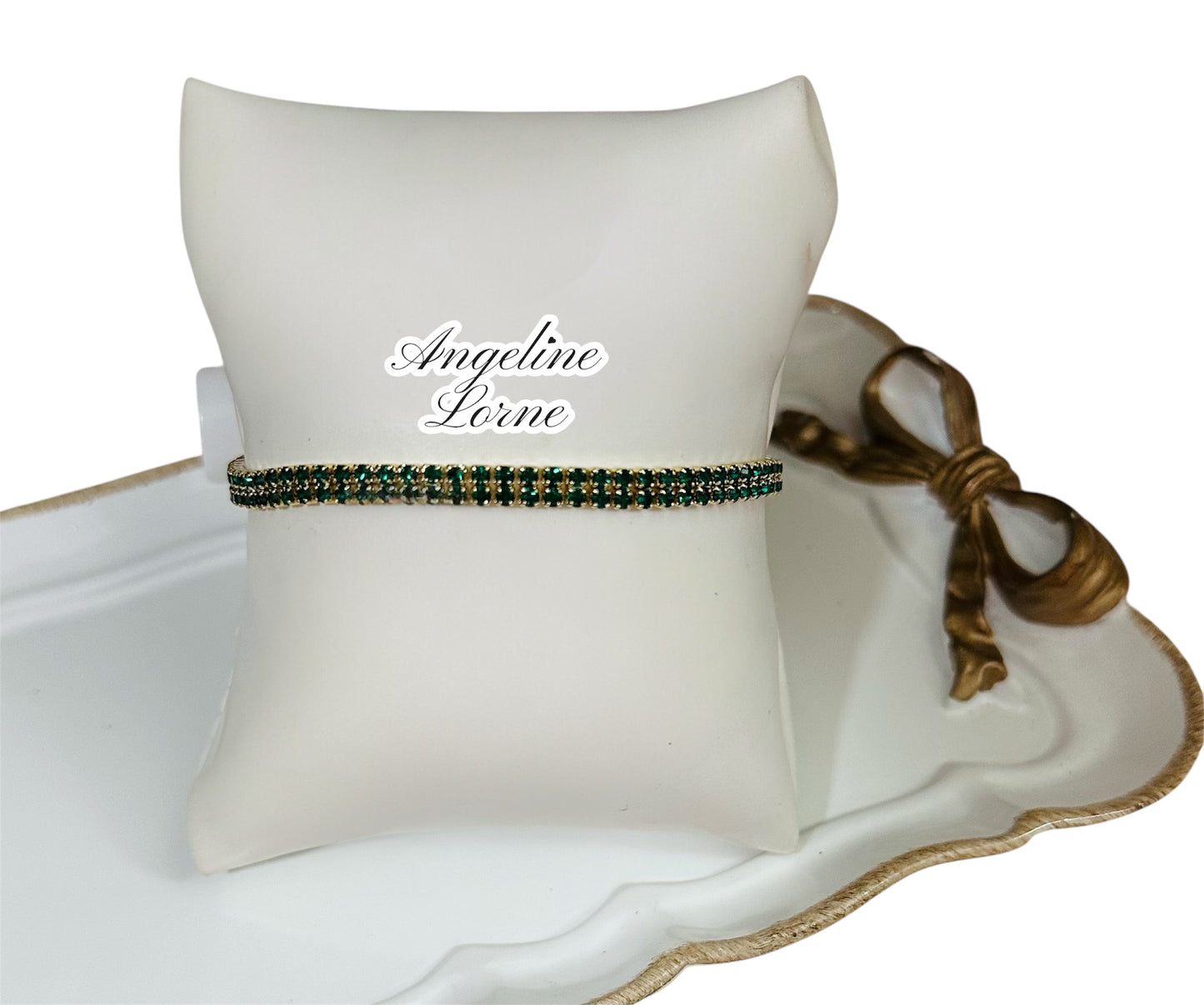Bracelet tennis 5mm ajustable 7y8inch Laminado Oro 14k Uso diario