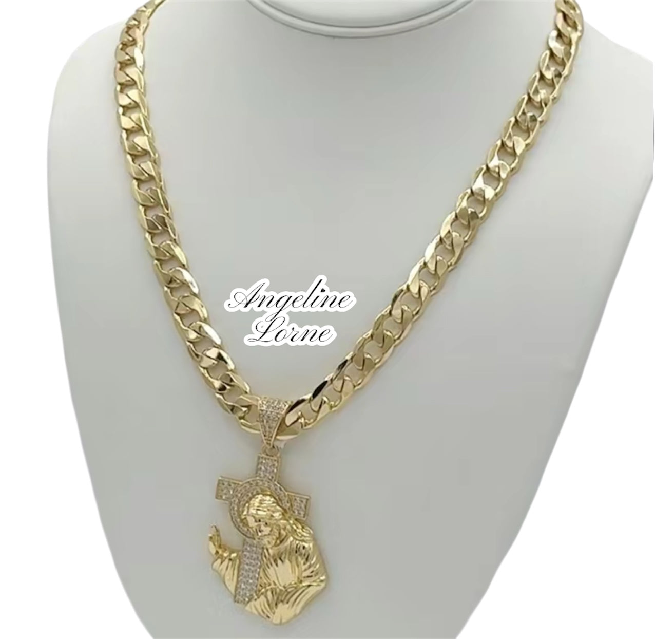 Cruz yCristo Cadena Cubana 24 inch